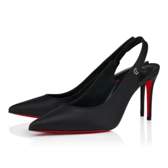 Sporty Kate Sling – Zapatos de tacón con talón abierto de 85 mm – Piel de cordero napa – Negro – Mujer Sporty Kate Sling – Zapatos de tacón con talón abierto de 85 mm – Piel de cordero napa – Negro – Mujer