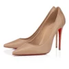 Sporty Kate – Zapatos de tacón de 100 mm – Piel de cordero napa – Blush – Mujer