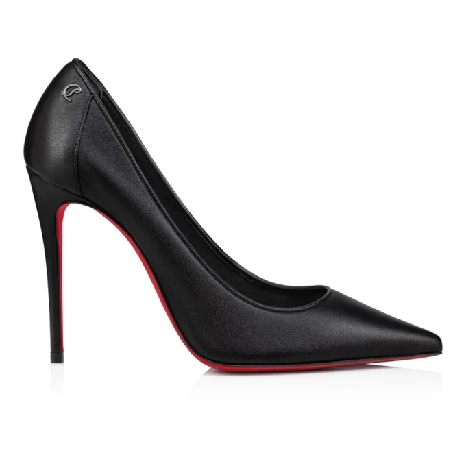 Sporty Kate – Zapatos de tacón de 100 mm – Piel de cordero napa – Negro – Mujer Sporty Kate – Zapatos de tacón de 100 mm – Piel de cordero napa – Negro – Mujer