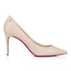 Sporty Kate – Zapatos de tacón de 85 mm – Piel de cordero napa – Leche – Mujer