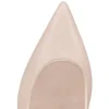 Sporty Kate – Zapatos de tacón de 85 mm – Piel de cordero napa – Leche – Mujer