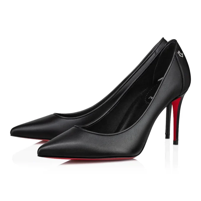 Sporty Kate – Zapatos de tacón de 85 mm – Piel de cordero napa – Negro – Mujer Sporty Kate – Zapatos de tacón de 85 mm – Piel de cordero napa – Negro – Mujer