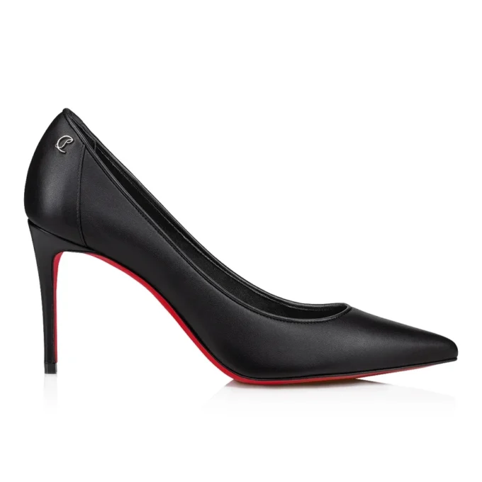 Sporty Kate – Zapatos de tacón de 85 mm – Piel de cordero napa – Negro – Mujer Sporty Kate – Zapatos de tacón de 85 mm – Piel de cordero napa – Negro – Mujer
