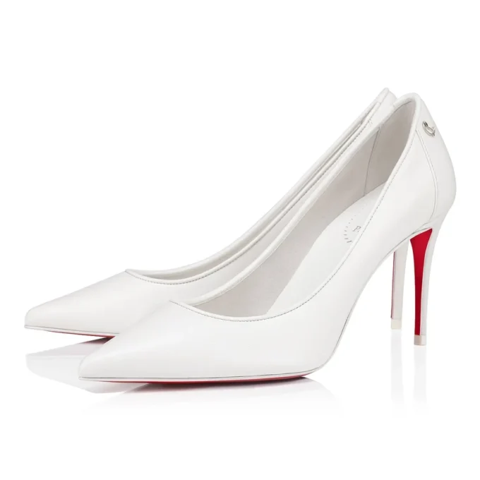 Sporty Kate – Zapatos de tacón de 85 mm – Piel napa – Bianco – Mujer Sporty Kate – Zapatos de tacón de 85 mm – Piel napa – Bianco – Mujer