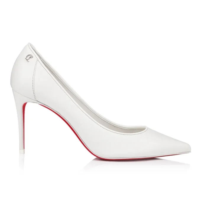 Sporty Kate – Zapatos de tacón de 85 mm – Piel napa – Bianco – Mujer Sporty Kate – Zapatos de tacón de 85 mm – Piel napa – Bianco – Mujer