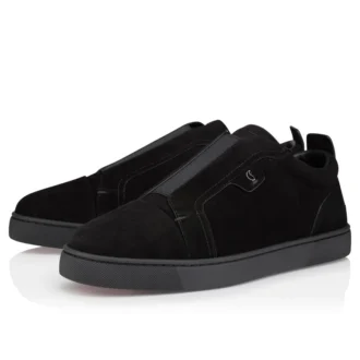 St Louis – Zapatillas – Ante de ternero – Negro – Hombre