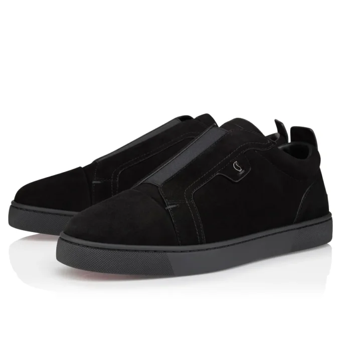 St Louis – Zapatillas – Ante de ternero – Negro – Hombre