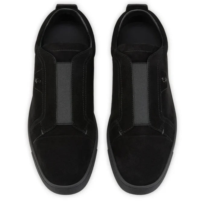St Louis – Zapatillas – Ante de ternero – Negro – Hombre