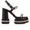 Superaclou – Sandalias de 130 mm – Piel napa – Negro – Mujer Superaclou – Sandalias de 130 mm – Piel napa – Negro – Mujer