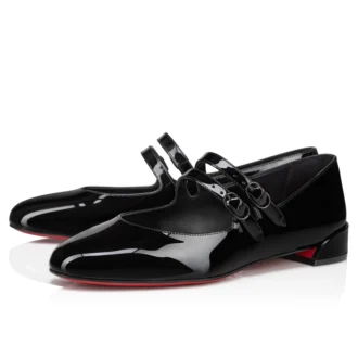 Sweet Jane – Bailarinas – Piel de becerro charol – Negro – Mujer