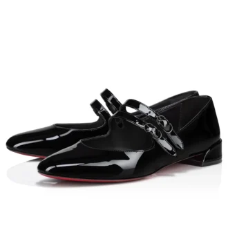 Sweet Jane – Bailarinas – Piel de becerro charol – Negro – Mujer