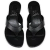 Sweet Janetonga – Chanclas – Piel de cordero napa – Negro – Mujer