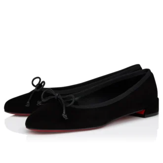 Sweetie Jane – Bailarinas – Ante de ternero – Negro – Mujer
