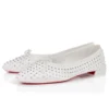 Sweetie Jane Strass Boum – Bailarinas – Crepé satinado – Versión marfil – Mujer