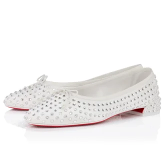 Sweetie Jane Strass Boum – Bailarinas – Crepé satinado – Versión marfil – Mujer Sweetie Jane Strass Boum – Bailarinas – Crepé satinado – Versión marfil – Mujer