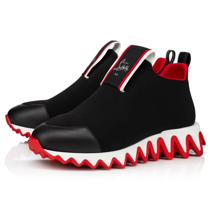 Tiketa Run – Zapatillas – Piel de becerro y neopreno – Negro – Mujer Tiketa Run – Zapatillas – Piel de becerro y neopreno – Negro – Mujer