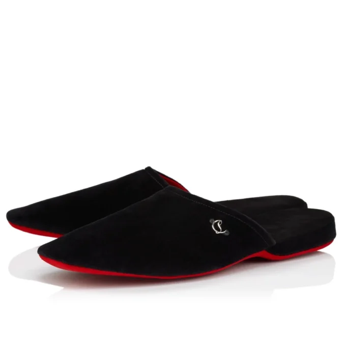 Tonton Dede – Mocasines – Terciopelo – Negro – Hombre