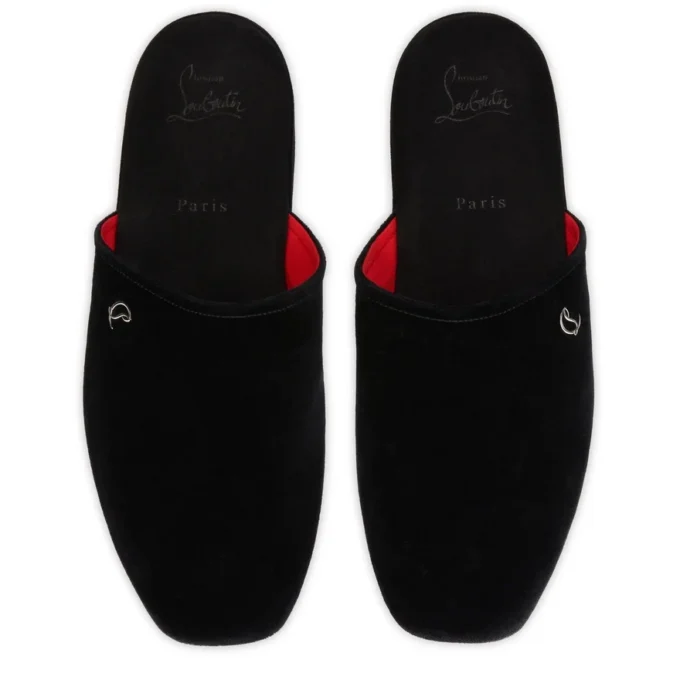 Tonton Dede – Mocasines – Terciopelo – Negro – Hombre