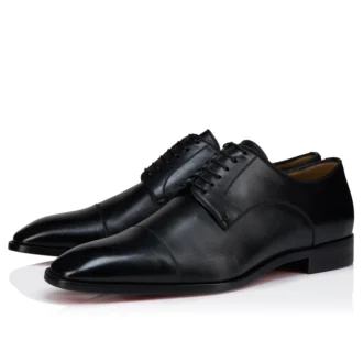 Top 5 – Derbies – Piel de becerro – Negro – Hombre
