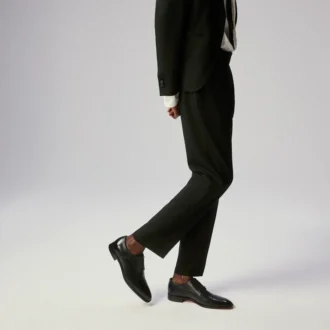 Top 5 – Derbies – Piel de becerro – Negro – Hombre
