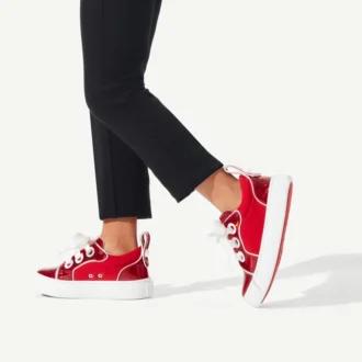 Toy Toy – Zapatillas de caña baja – Piel de becerro charolada y neopreno – Loubi – Niños