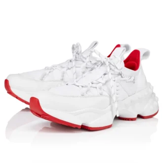 Trailnrun – Zapatillas de running – Ante, piel de becerro y tejido – Blanco – Hombre