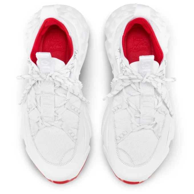 Trailnrun – Zapatillas de running – Ante, piel de becerro y tejido – Blanco – Hombre
