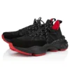 Trailnrun – Zapatillas de running – Ante, piel de becerro y tejido – Negro – Hombre