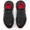Trailnrun – Zapatillas de running – Ante, piel de becerro y tejido – Negro – Hombre