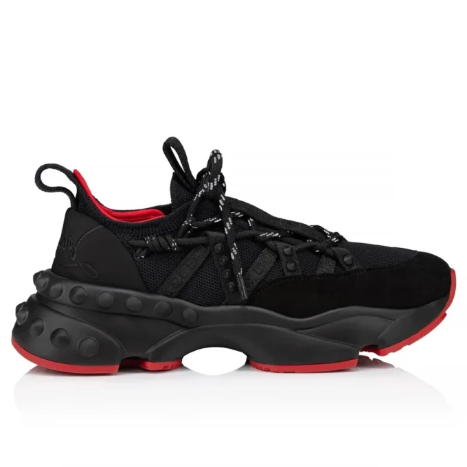 Trailnrun – Zapatillas de running – Ante, piel de becerro y tejido – Negro – Mujer Trailnrun – Zapatillas de running – Ante, piel de becerro y tejido – Negro – Mujer
