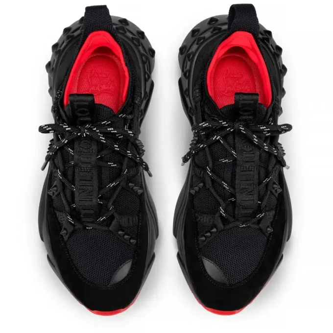 Trailnrun – Zapatillas de running – Ante, piel de becerro y tejido – Negro – Mujer Trailnrun – Zapatillas de running – Ante, piel de becerro y tejido – Negro – Mujer