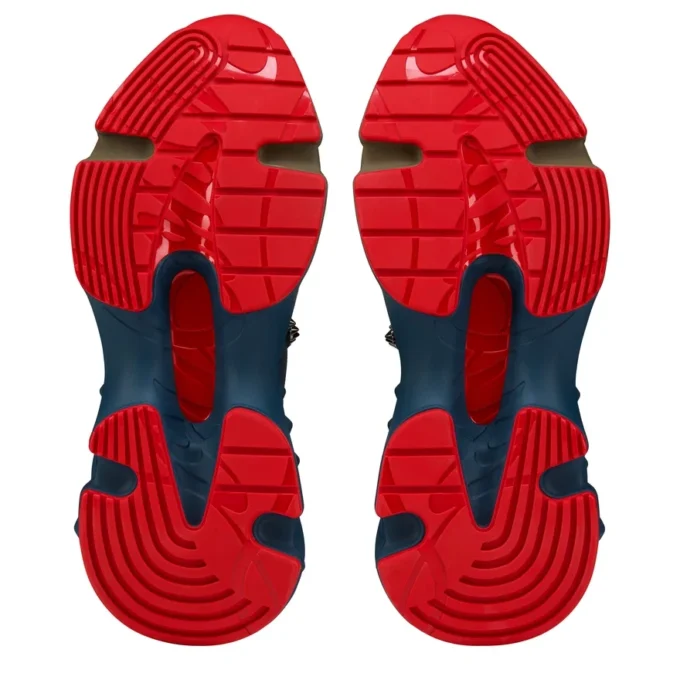 Trailnrun – Zapatillas de running – Piel de becerro, neopreno y malla – Bronzo – Hombre