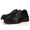Trott Dune – Derbies – Piel de becerro encerada – Negro – Hombre
