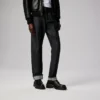 Trott Dune – Derbies – Piel de becerro encerada – Negro – Hombre