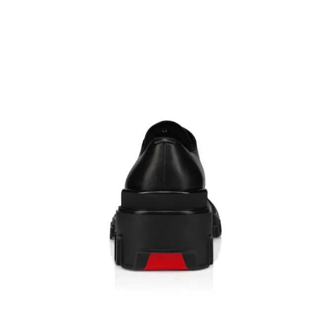 Trott Dune – Derbies – Piel de becerro encerada – Negro – Hombre