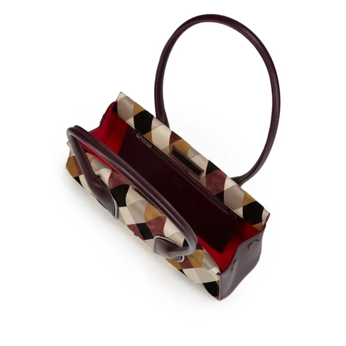 Venus – Bolso de hombro – Piel de becerro con forma de diamante – Multicolor Venus – Bolso de hombro – Piel de becerro con forma de diamante – Multicolor