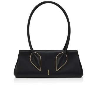 Venus – Bolso de hombro – Piel de becerro – Negro