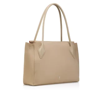Venus Large – Bolso Tote – Piel de becerro invertida – Saharienne