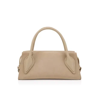Venus Mini – Bolso cruzado – Piel de becerro invertida – Saharienne