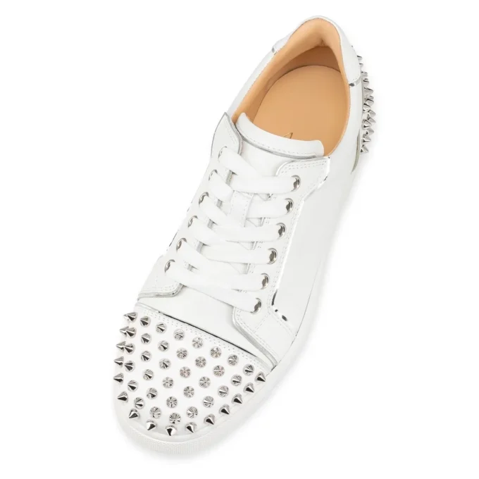 Vieira 2 – Zapatillas – Piel de becerro y piel de becerro laminada – Bianco – Mujer Vieira 2 – Zapatillas – Piel de becerro y piel de becerro laminada – Bianco – Mujer