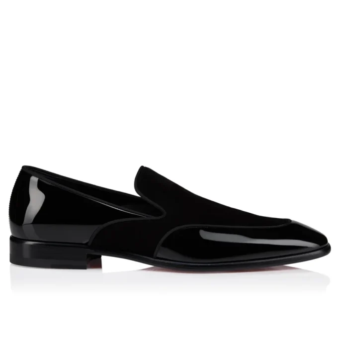 Yaki – Mocasines – Charol de becerro y ante de becerro – Negro – Hombre Yaki – Mocasines – Charol de becerro y ante de becerro – Negro – Hombre