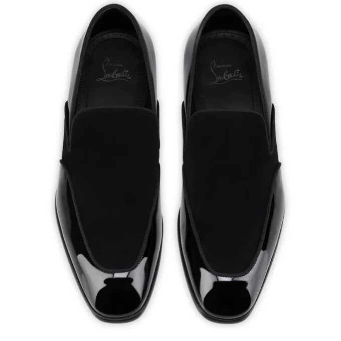 Yaki – Mocasines – Charol de becerro y ante de becerro – Negro – Hombre Yaki – Mocasines – Charol de becerro y ante de becerro – Negro – Hombre